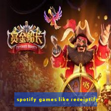 spotify games like receiptify